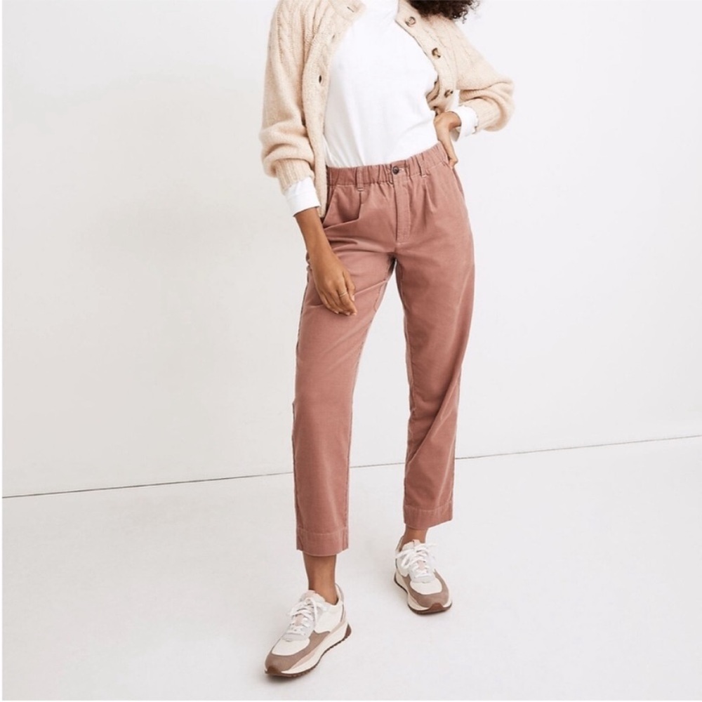 Madewell Corduroy Pull-On Mid-Rise Jogger Pants XXL Petite